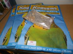 *Three Packs of Six Kagesan Sanded Sheets