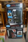 *Quest Instant Hot Water Dispenser and a Coffee Ma