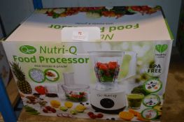 *Quest Nutri-Q Food Processor