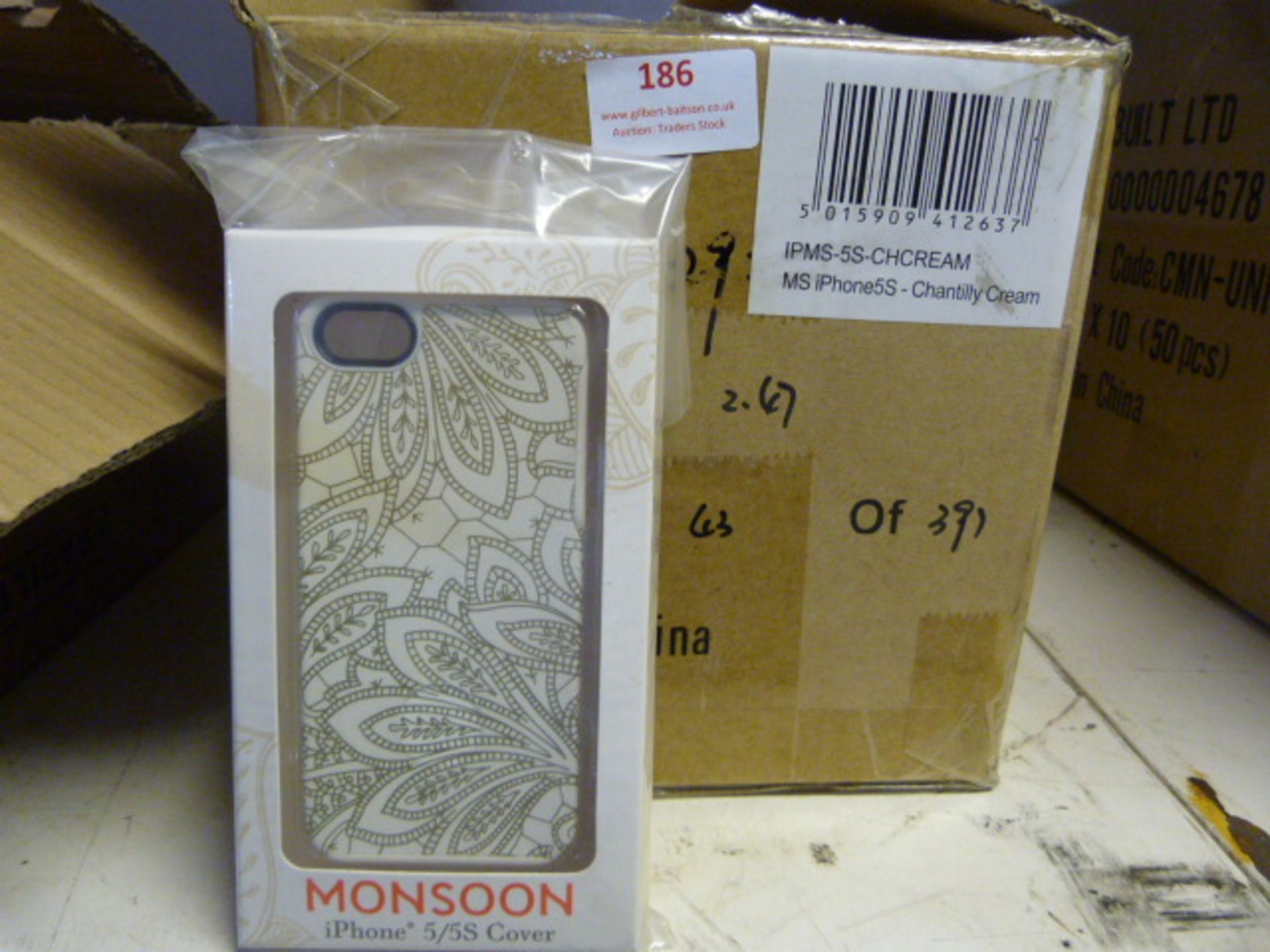 *50 Monsoon iPhone 5/5s Cream Phone Covers