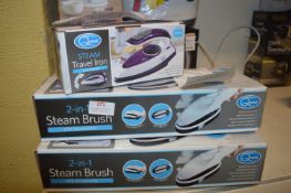 *Two Quest Steam Brushes and a Travel Iron