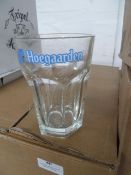 * 10 x Hoegaarden glasses