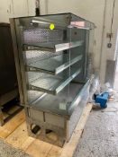 * grab and go chiller unit - with glass sides and 3 shelves. Direct from a national chain. 1300w x