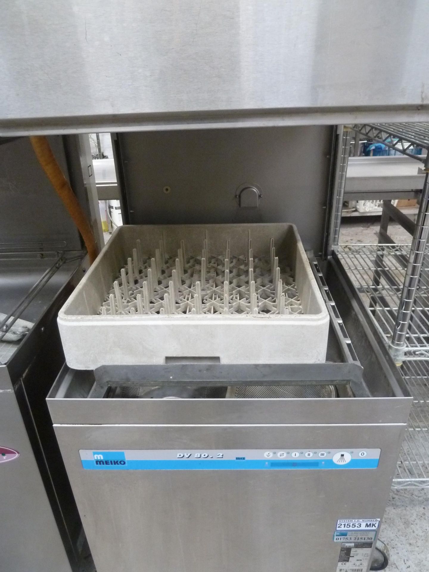 * Meiko DV80.20 pass-thru dishwasher. - Image 3 of 3