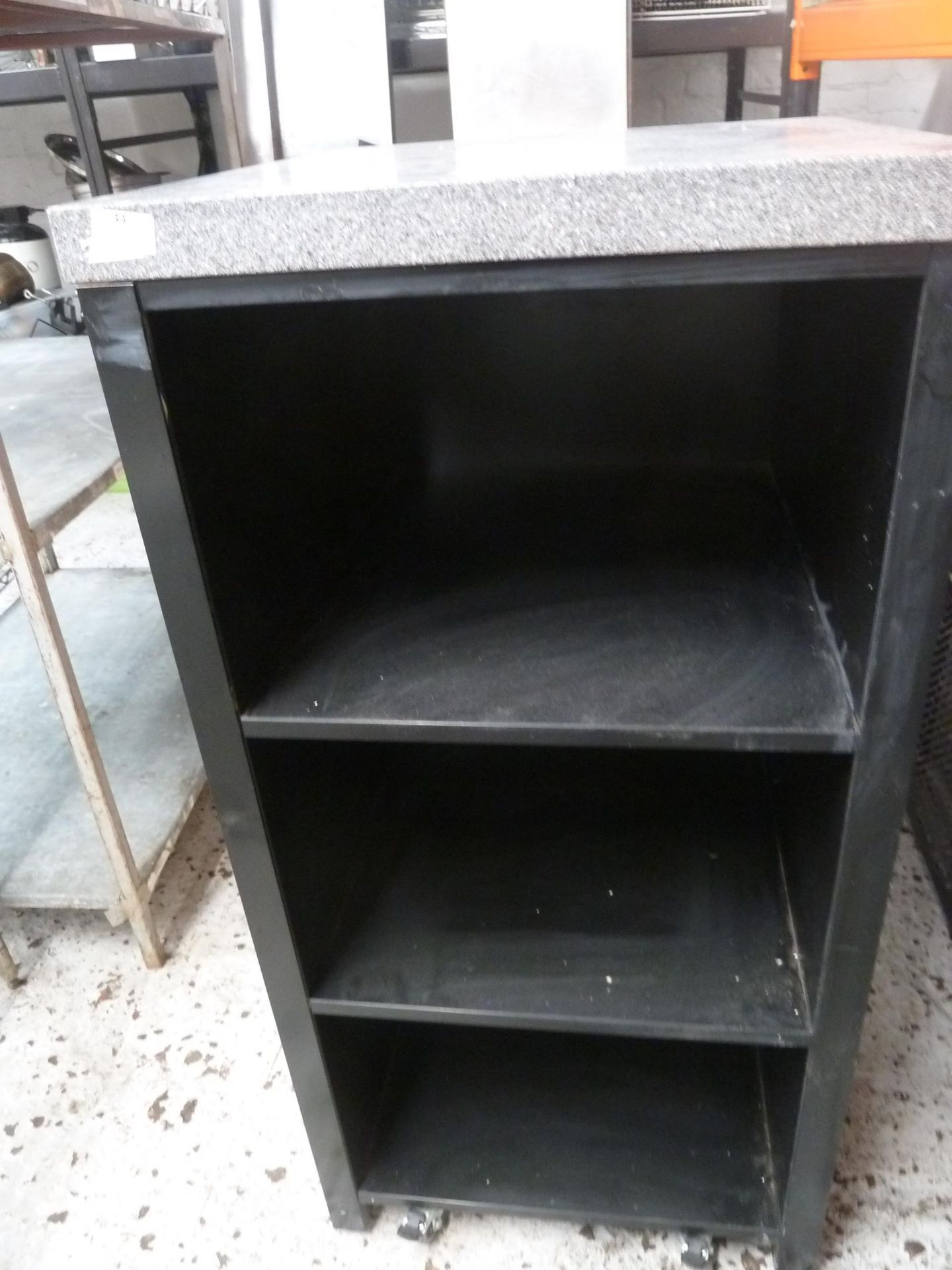 * 3 shelf unit on castors. 540w x 600d x 1100h - Image 3 of 3