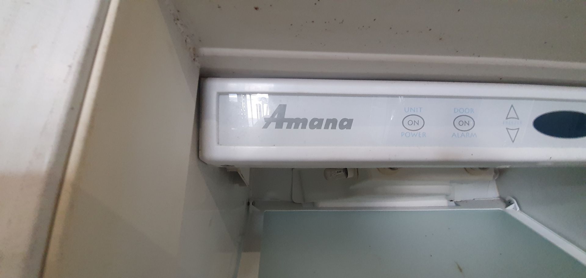 S/S Amana upright domestic fridge/freezer 1250w x 650d x 2100h - at Cornwall Street, Hull, HU8 8AF - Image 5 of 5