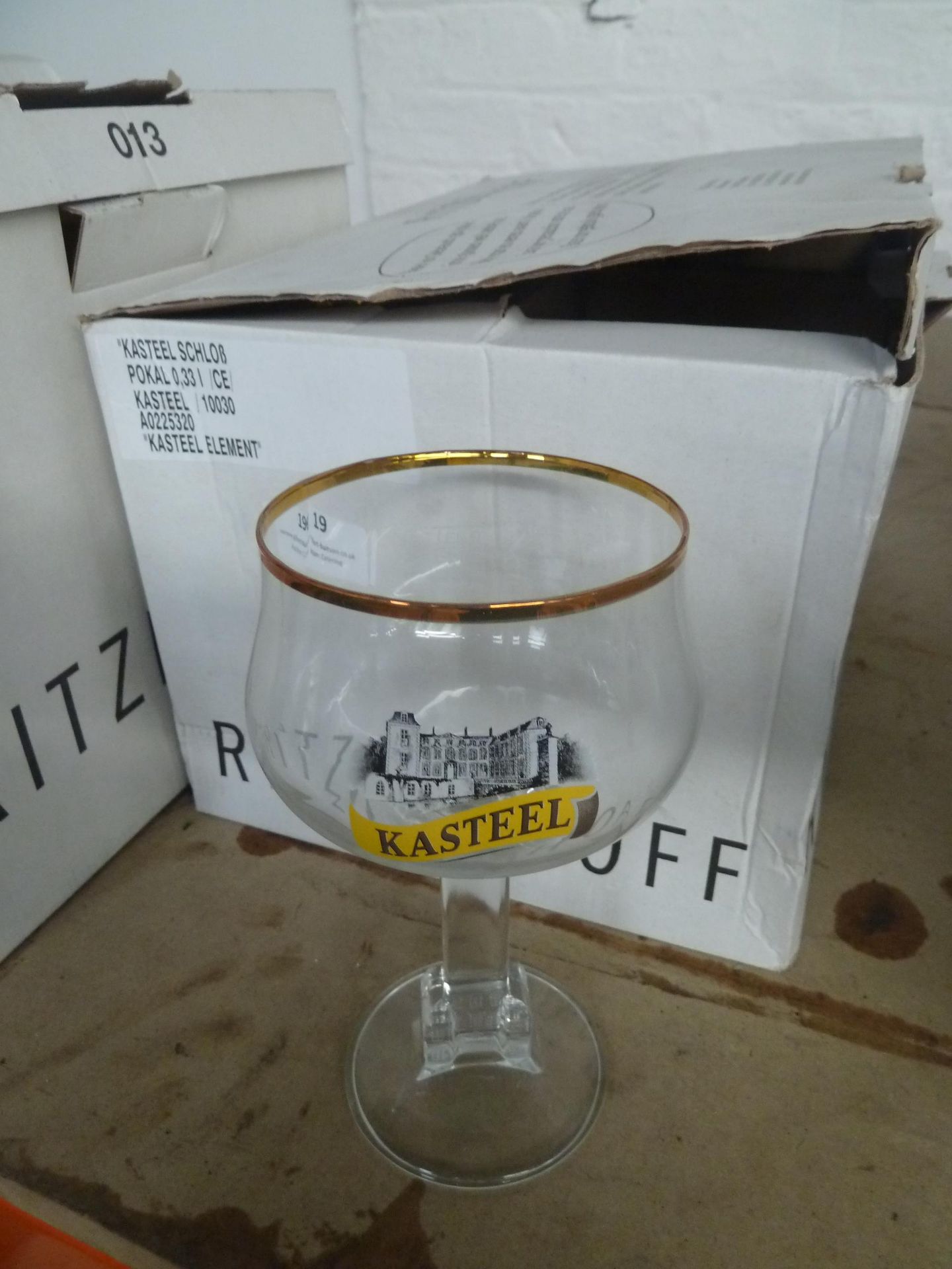 * 6 x Kasteel glasses 33cl - Image 2 of 3