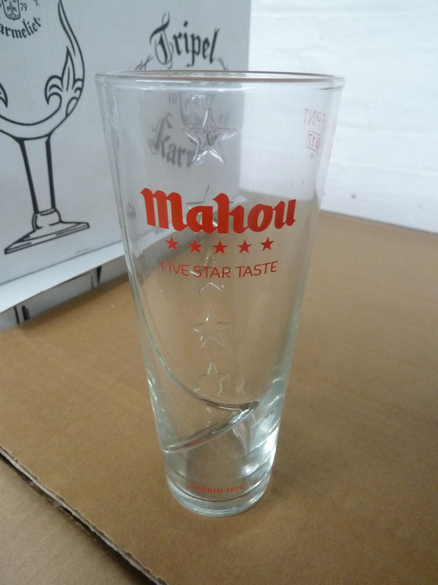 * 24 x Mahou glasses