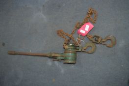 Vintage Manual Winch