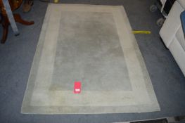 Pale Green Rug 180x122cm (requires cleaning)