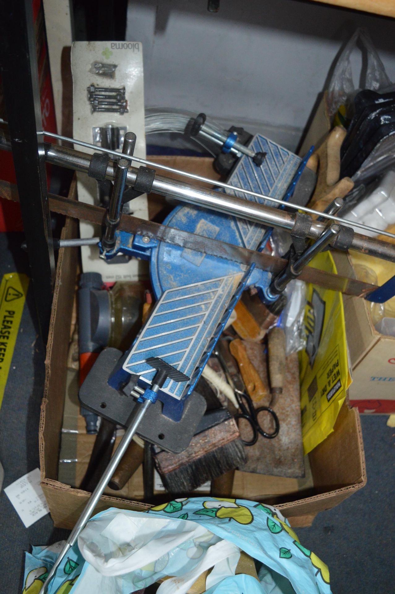 Assorted Tools Including Mitre Saw