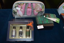 Three Toiletries and Cosmetics Packs by Ted Baker and Full Panda (new & unused)