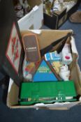 Box of Assorted Goods; Snooker Balls, Monopoly Boa