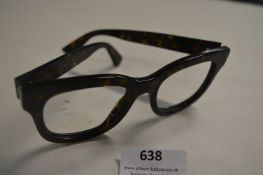 *Gucci Faux Tortoise Shell Spectacle Frames