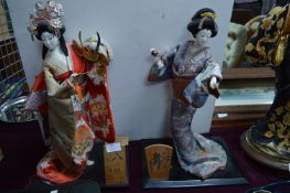 Two Japanese Figurines