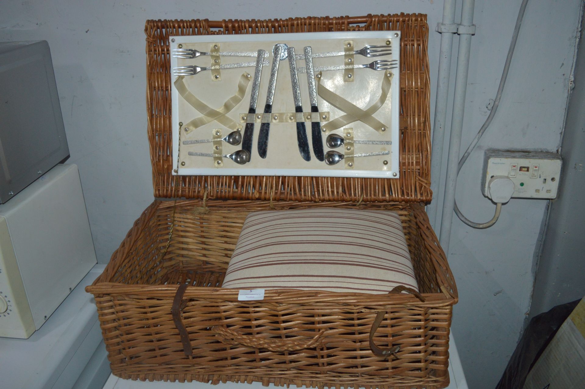 Picnic Hamper and Toaster