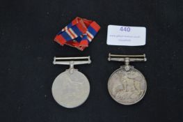 Two Military Medals