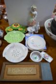 Decorative Pottery Including Sylvac, Wedgwood etc.