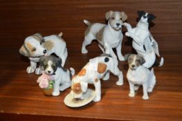 Dog Ornaments Including Royal Doulton (AF)