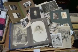 Vintage Family Photograph Albums and Contents