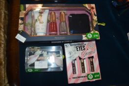 Three Cosmetics Packs by Ted Baker and Soap & Glory (new & unused)