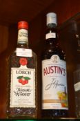 Lorch Cirschwasser Cherry Liqueur 35cl plus Austin