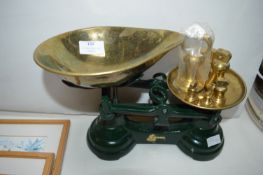 Vintage Style Kitchen Scales and Weights