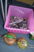 Brass, Copper and Plated Items; Cutlery, Lighters,