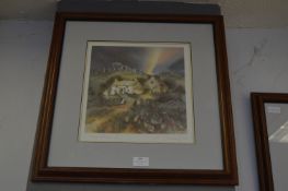 Signed Framed Print by Gillian McDonald - Stone Fr