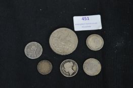 Assorted Silver and Other Coinage
