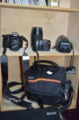 Canon EOS110D Camera plus Canon Powershot SX1110,