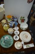 Assorted Pottery Dishes, Bowls, Jugs etc. Includin