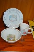 Wedgwood Peter Rabbit Breakfast Trio