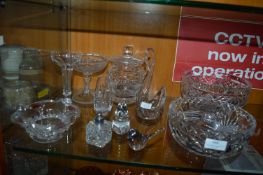 Cut Crystal Fruit Bowls etc.