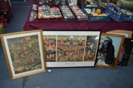 Framed Pictures and Prints Including Richard Dadd