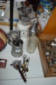 Kitchen Utensils, Cocktail Shaker, Pewter Tankards