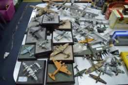 Diecast and Other Model Aeroplanes Including Corgi