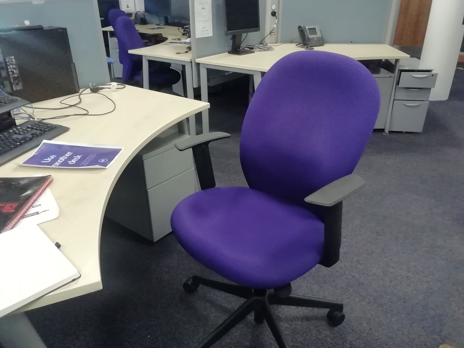 *5 Verco Office Chairs