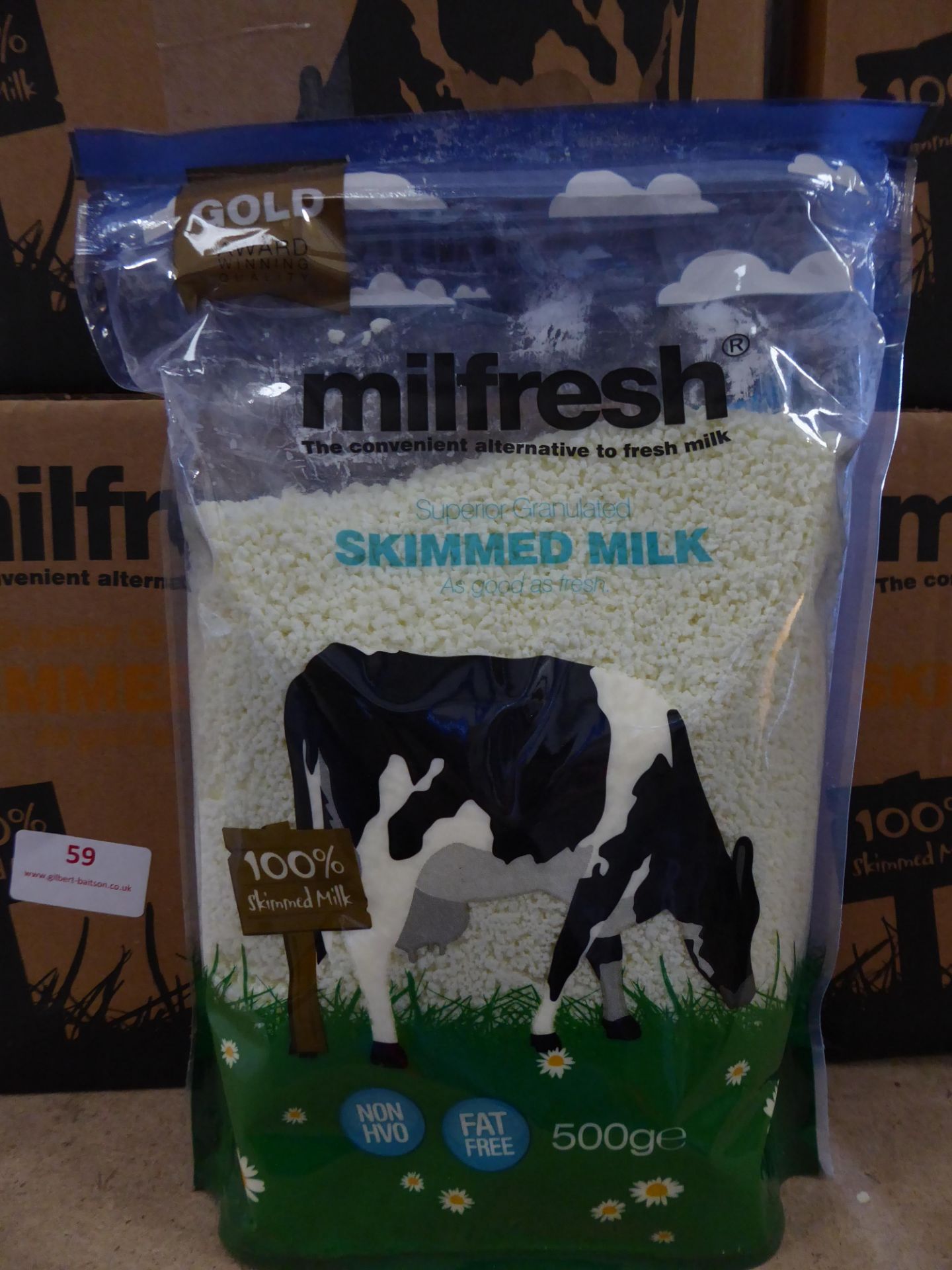 *4 x boxes - super granulated semi skimmed milk pouches