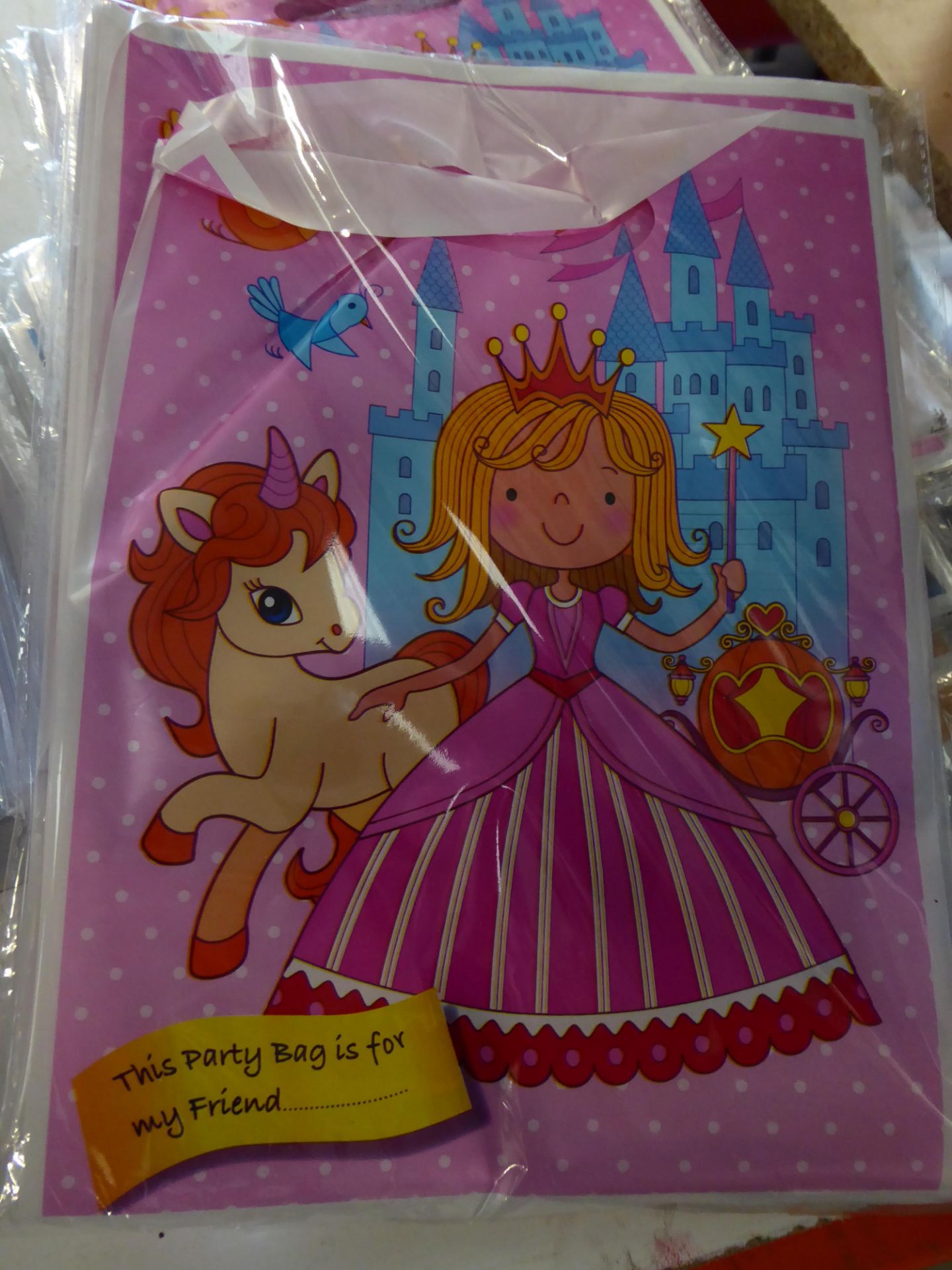 *party bags - princess/pirates