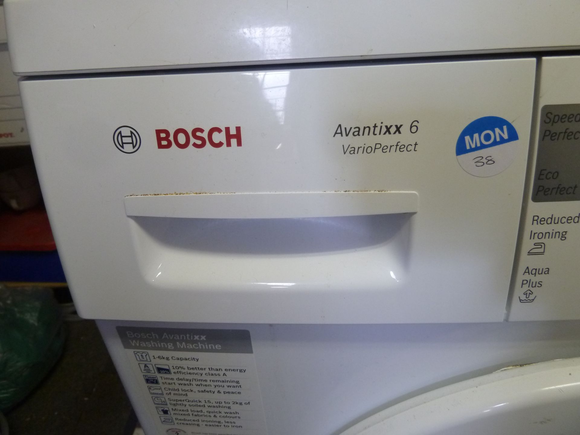 *Bosch Avantixx6 Vario Perfect washing machine - Image 2 of 6
