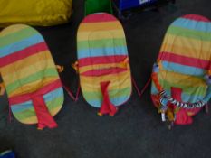 *3 x Cossatto rainbow bouncers