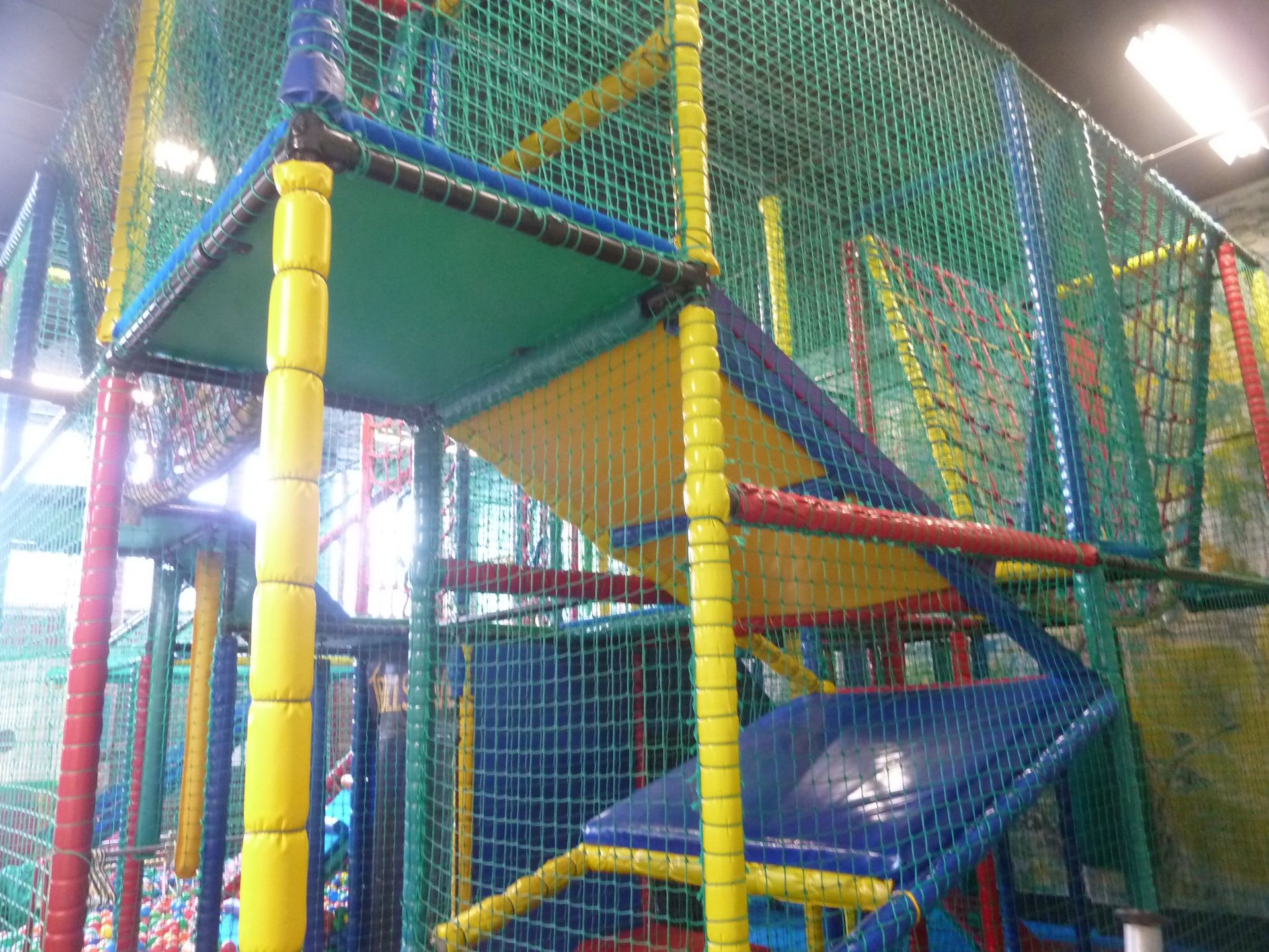 *Large soft play construction - 7.8m w x 5.8m d x 4.2m h. Constructed over two levels - Image 29 of 34