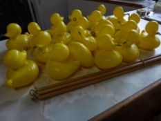 *hook a duck game - with 21 x ducks and 5 x hooks