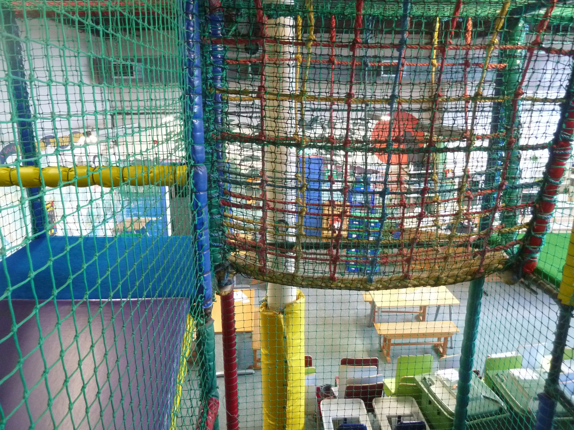 *Large soft play construction - 7.8m w x 5.8m d x 4.2m h. Constructed over two levels - Image 24 of 34