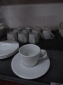 * 12 x espresso cups with 4 saucers