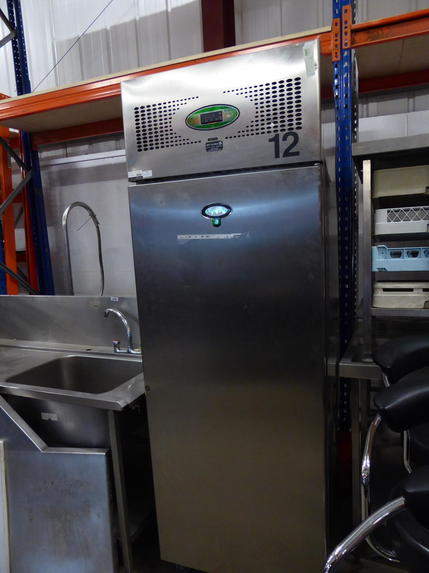 * Foster S/S upright freezer. 700w x 800d x 2060h - Image 4 of 4