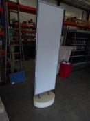 * large and tall poster stand for poster sized 600w x 2000h