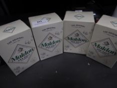 * 4 x 250g Maldons sea salt flakes