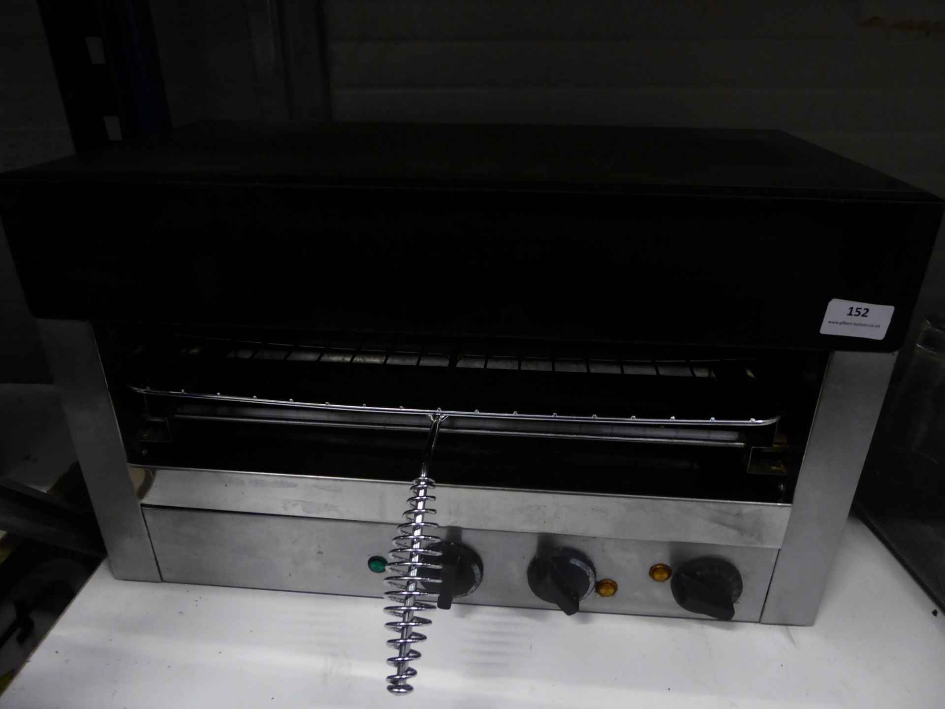 * Lincat electric salamander grill. 550w x 290d x 330h - Image 2 of 3